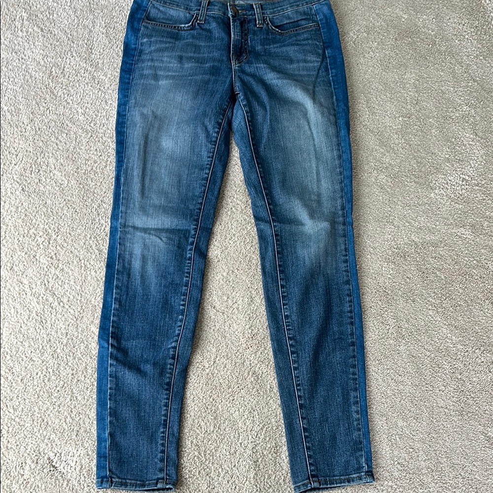 J Brand Blue Skinny Jeans Medium Wash